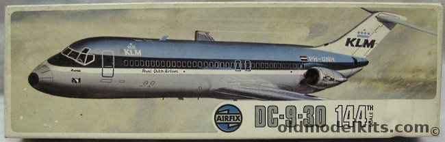 Airfix 1/144 DC-9-30 KLM - (Douglas DC-9), 03176-5 plastic model kit